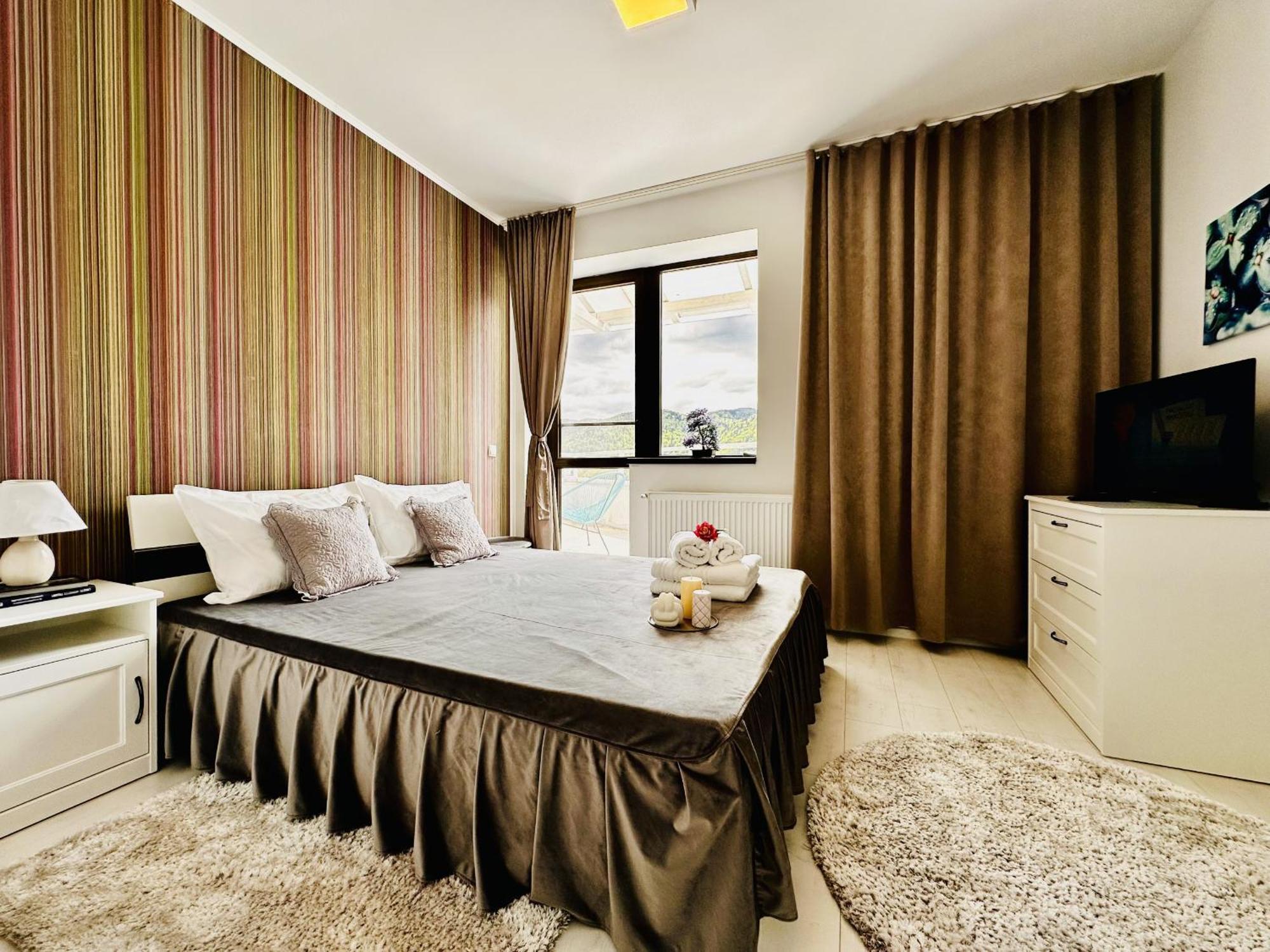 Ferienwohnung Sky Is The Limit Sinaia Exterior foto